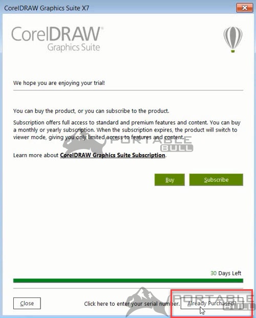 CorelDRAW X7 Installation step 11 - PortableBull com