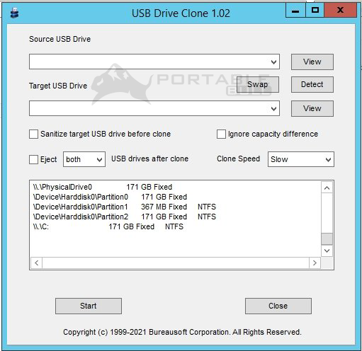 USB Drive Clone portable