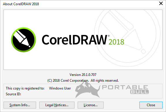 CorelDRAW 2018 Portable